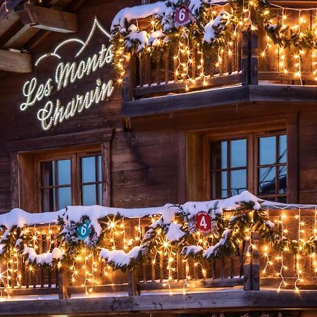 Les Monts Charvin Hotel Корчевел Екстериор снимка