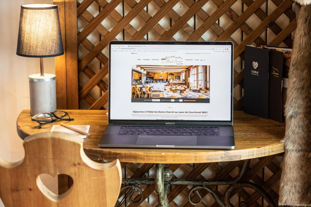 Les Monts Charvin Hotel Корчевел Екстериор снимка